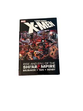 Marvel Uncanny X-Men Hardcover Rise & Fall Of The Shiar Empire Ed Brubaker